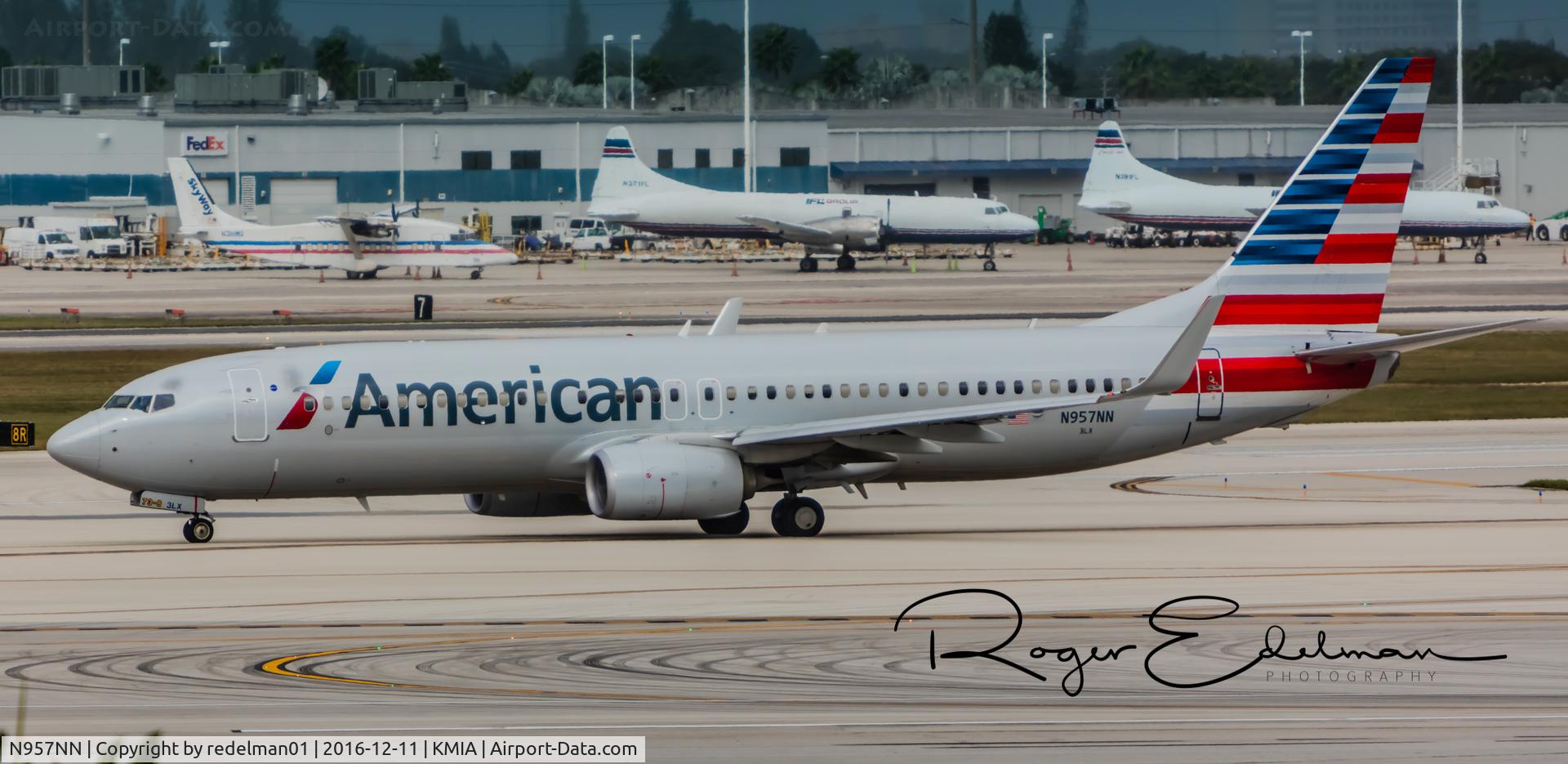 N957NN, 2014 Boeing 737-823 C/N 31202, Taken @ KMIA