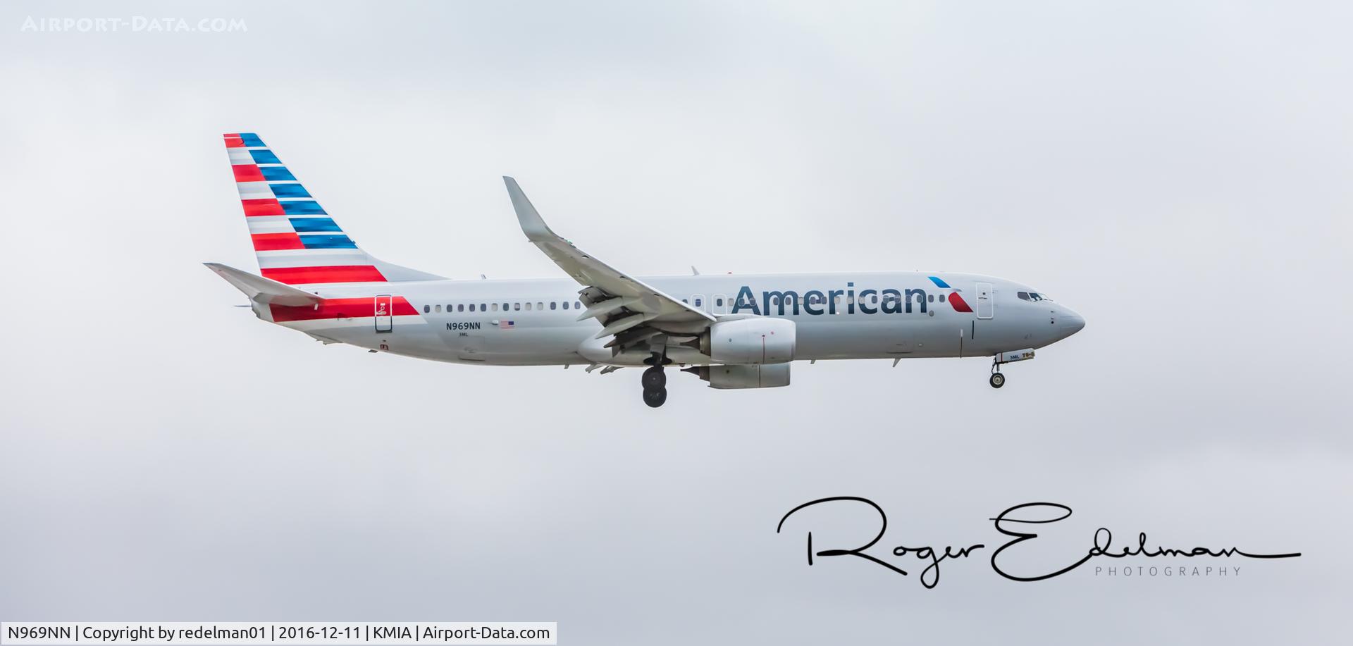 N969NN, 2015 Boeing 737-823 C/N 31215, Taken @ KMIA