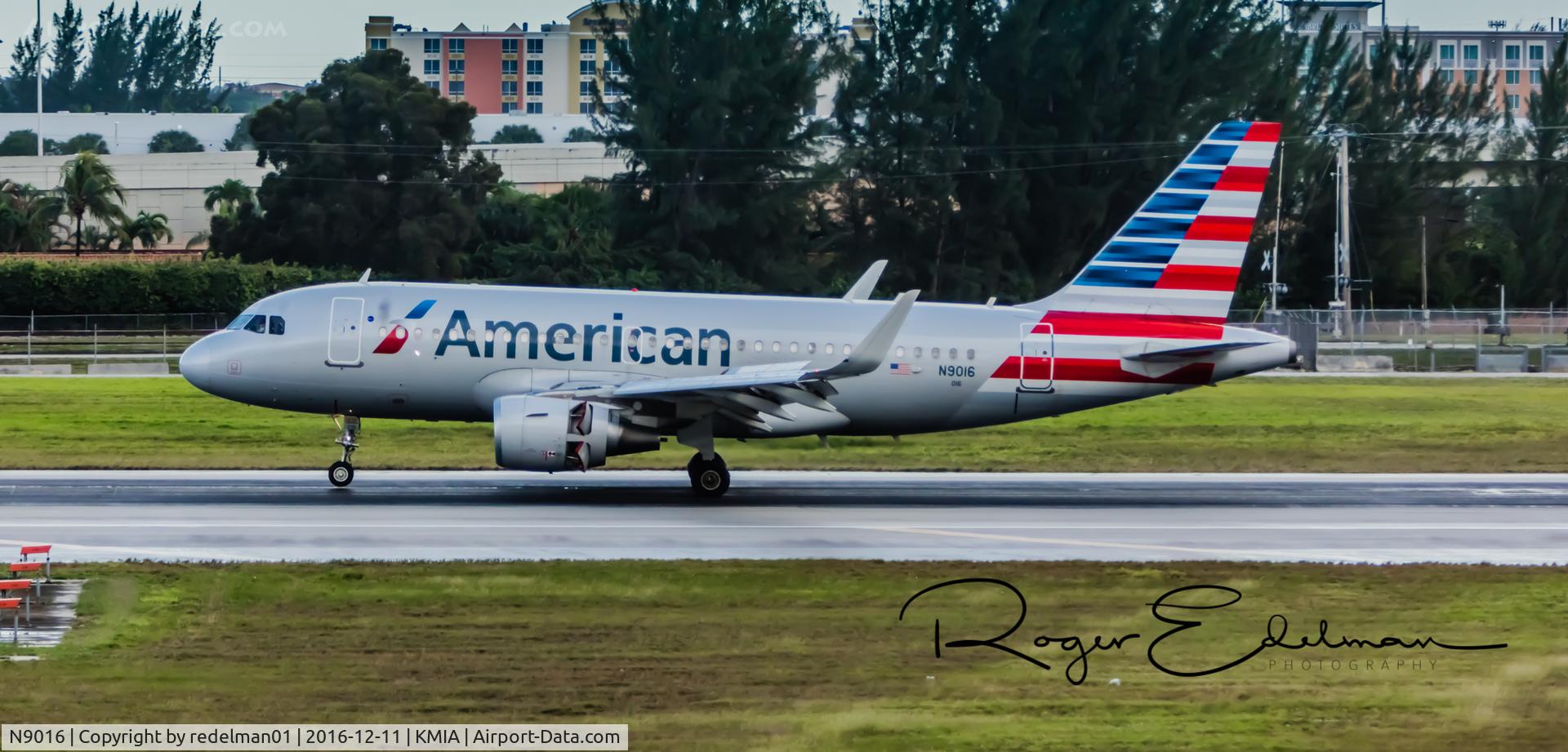 N9016, 2014 Airbus A319-115 C/N 6040, Taken @ KMIA