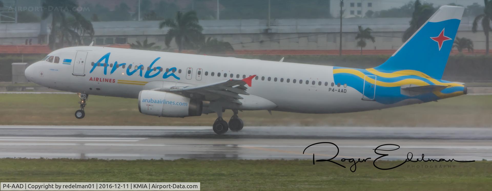 P4-AAD, 1998 Airbus A320-232 C/N 805, Taken @ KMIA