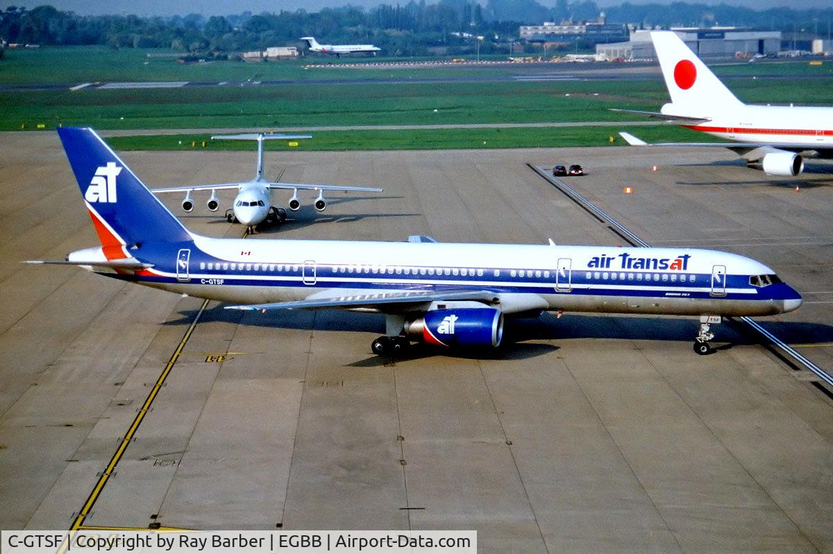 C-GTSF, 1992 Boeing 757-23A C/N 25491, Boeing 757-23A [25491] (Air Transat) Birmingham Int'l~G 01/10/2003