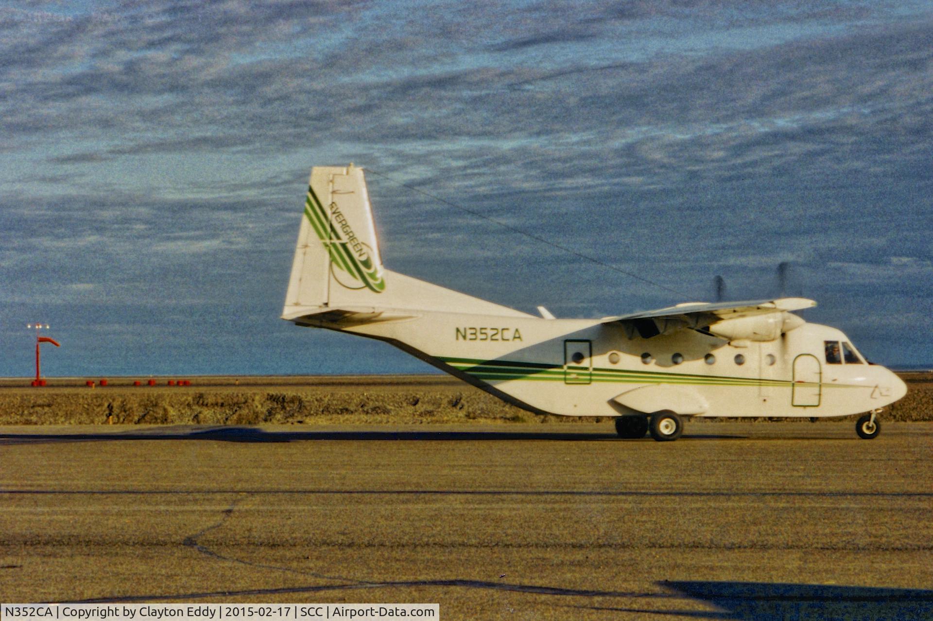 N352CA, 1981 CASA C-212-CC C/N 190, Alaska. Prudhoe Bay? late 1990's