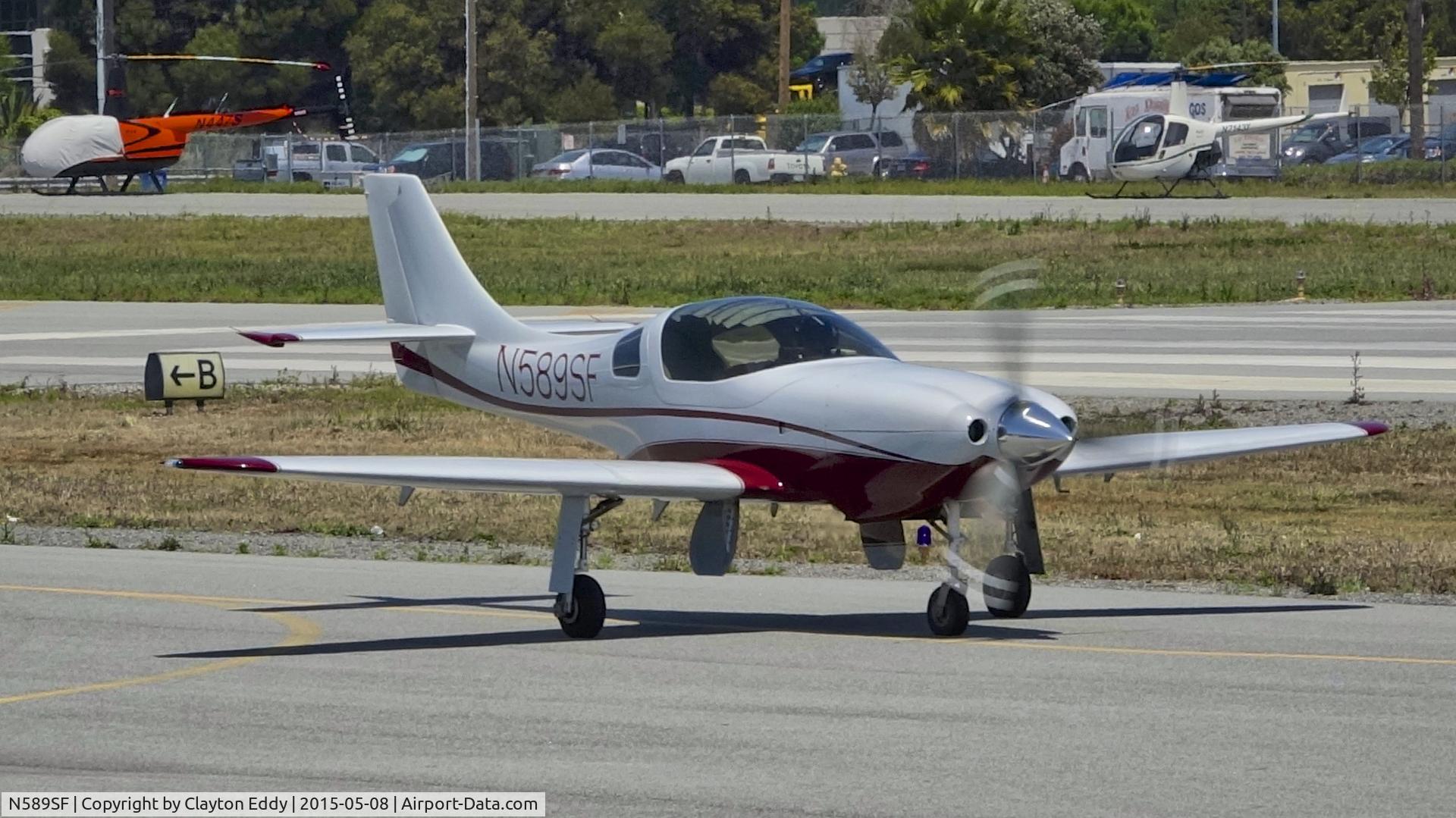 N589SF, 2003 Lancair Legacy 2000 C/N L2K-108, San Carlos Airport? 2015.
