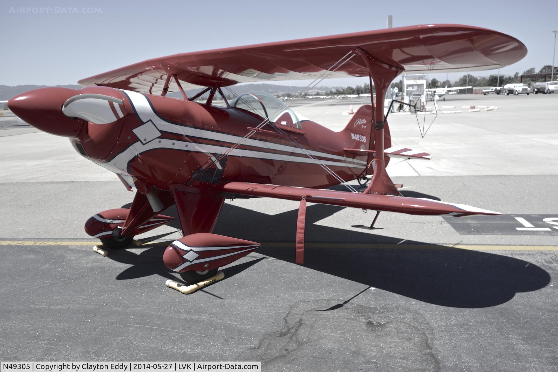 N49305, 1981 Aerotek Pitts S-1T Special C/N 1000, Livermore Airport 2014