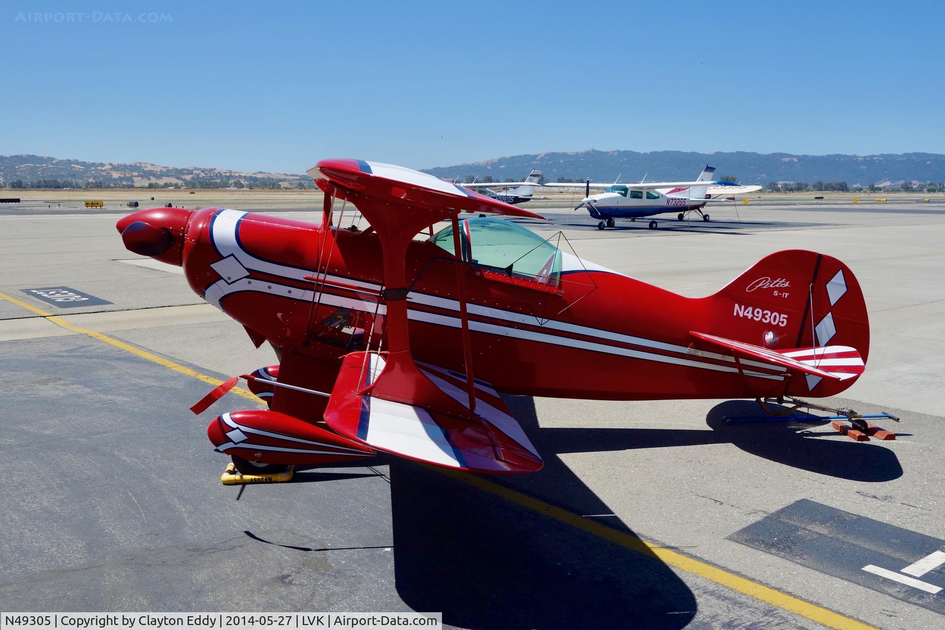 N49305, 1981 Aerotek Pitts S-1T Special C/N 1000, Livermore Airport 2014