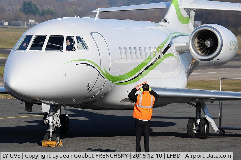 LY-GVS, 2013 Dassault Falcon 2000S C/N 706, Charter Jets