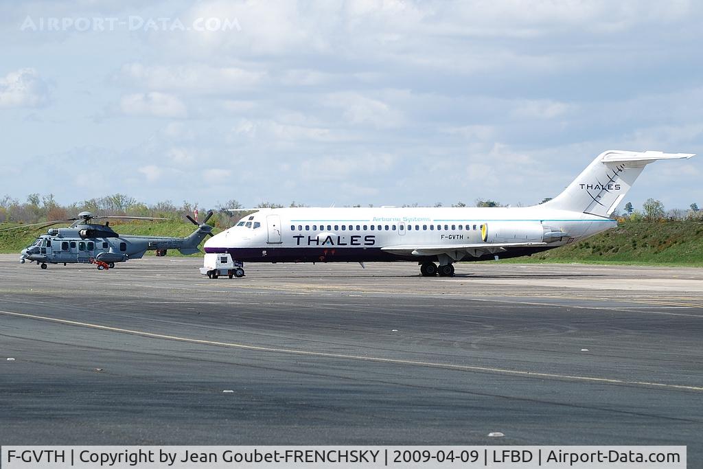 F-GVTH, 1969 Douglas DC-9-21 C/N 47308, Thales Systemes Aeroportes SA with french Caracal.