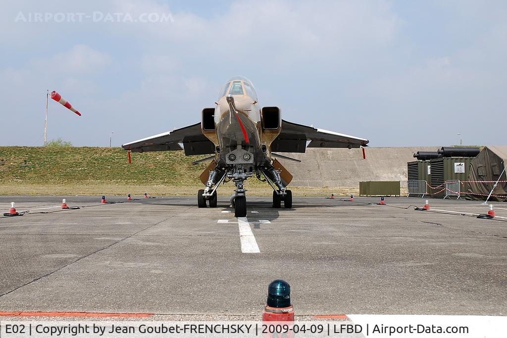 E02, 1968 Sepecat Jaguar E C/N 002, French Jaguar BA 106 Bordeaux-Mérignac