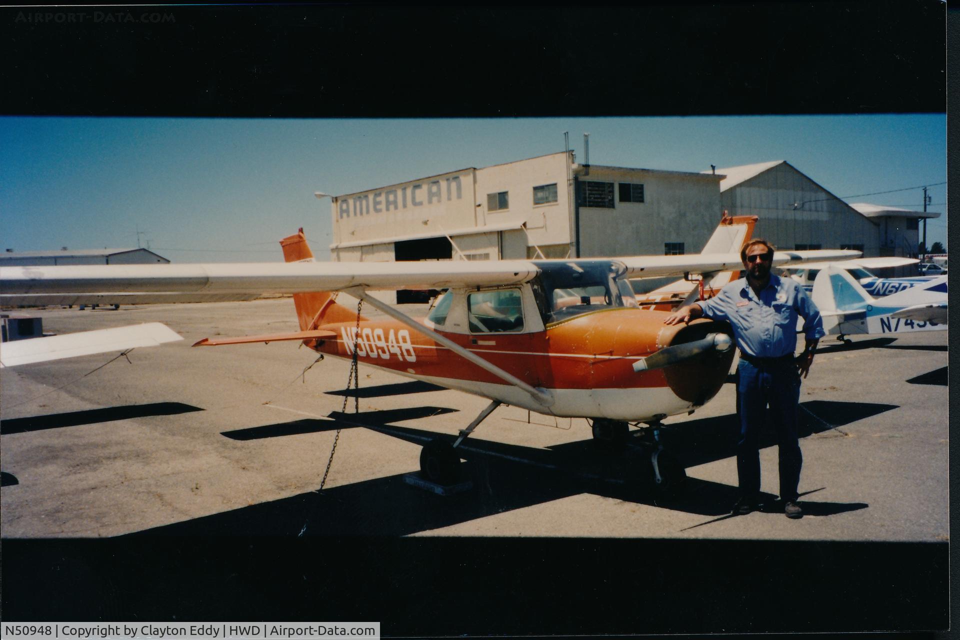 N50948, 1968 Cessna 150J C/N 15069668, Hayward Airport