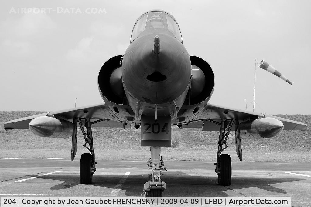 204, Dassault Mirage 2000BG C/N 233, at BA 106 Bordeaux-Mérignac