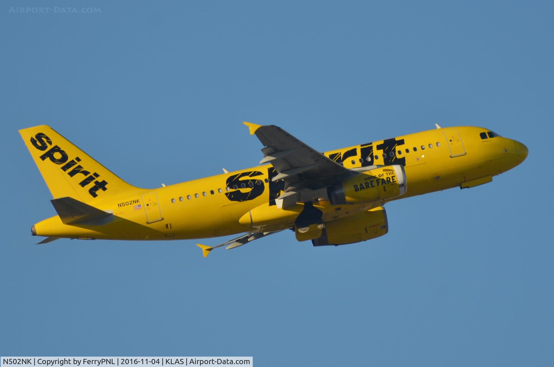 N502NK, 2005 Airbus A319-132 C/N 2433, Spirit A319