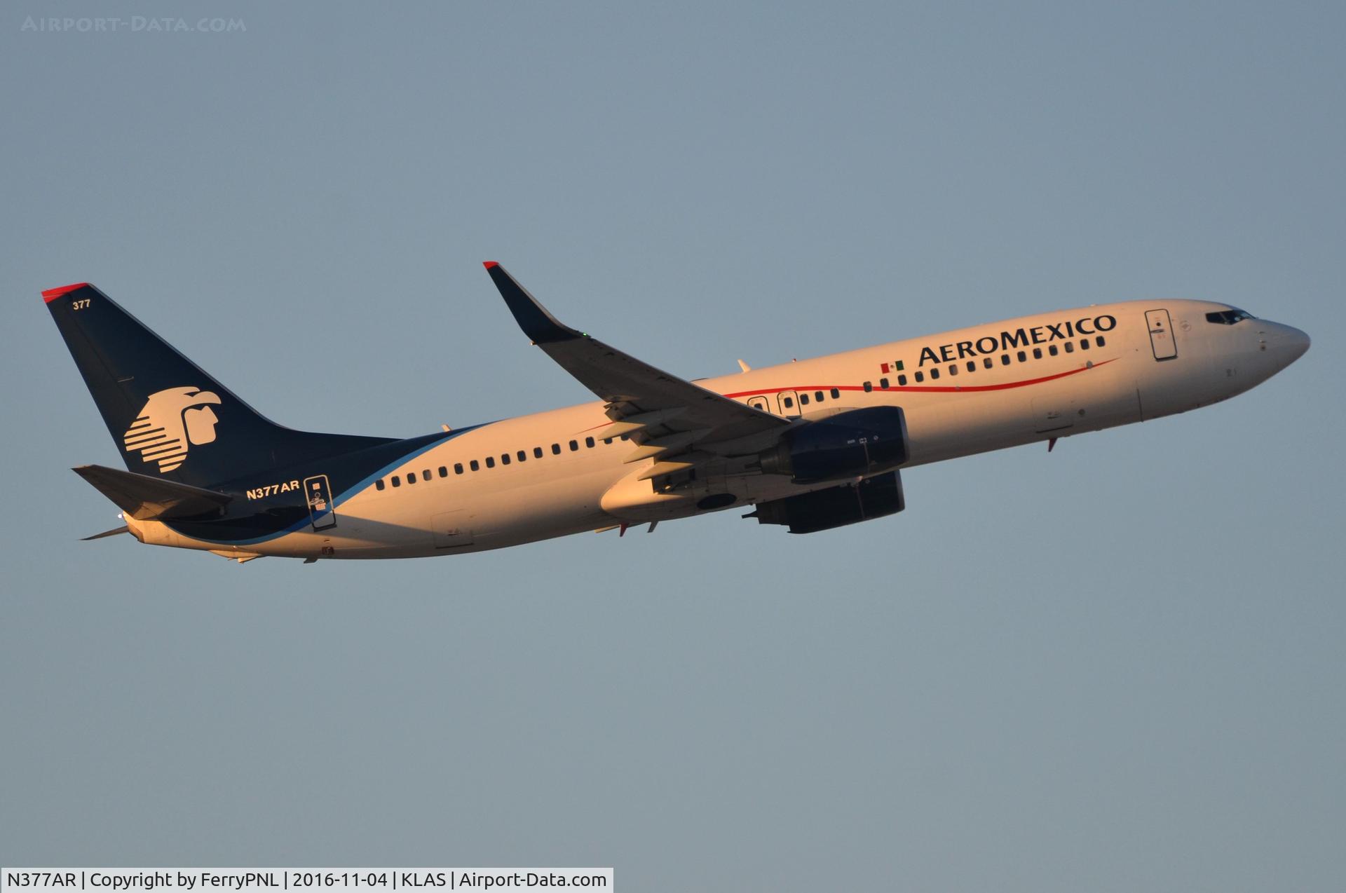 N377AR, 2010 Boeing 737-86J C/N 37753, Aeromexico B738 formally operated by Air Berlin as D-ABKK.