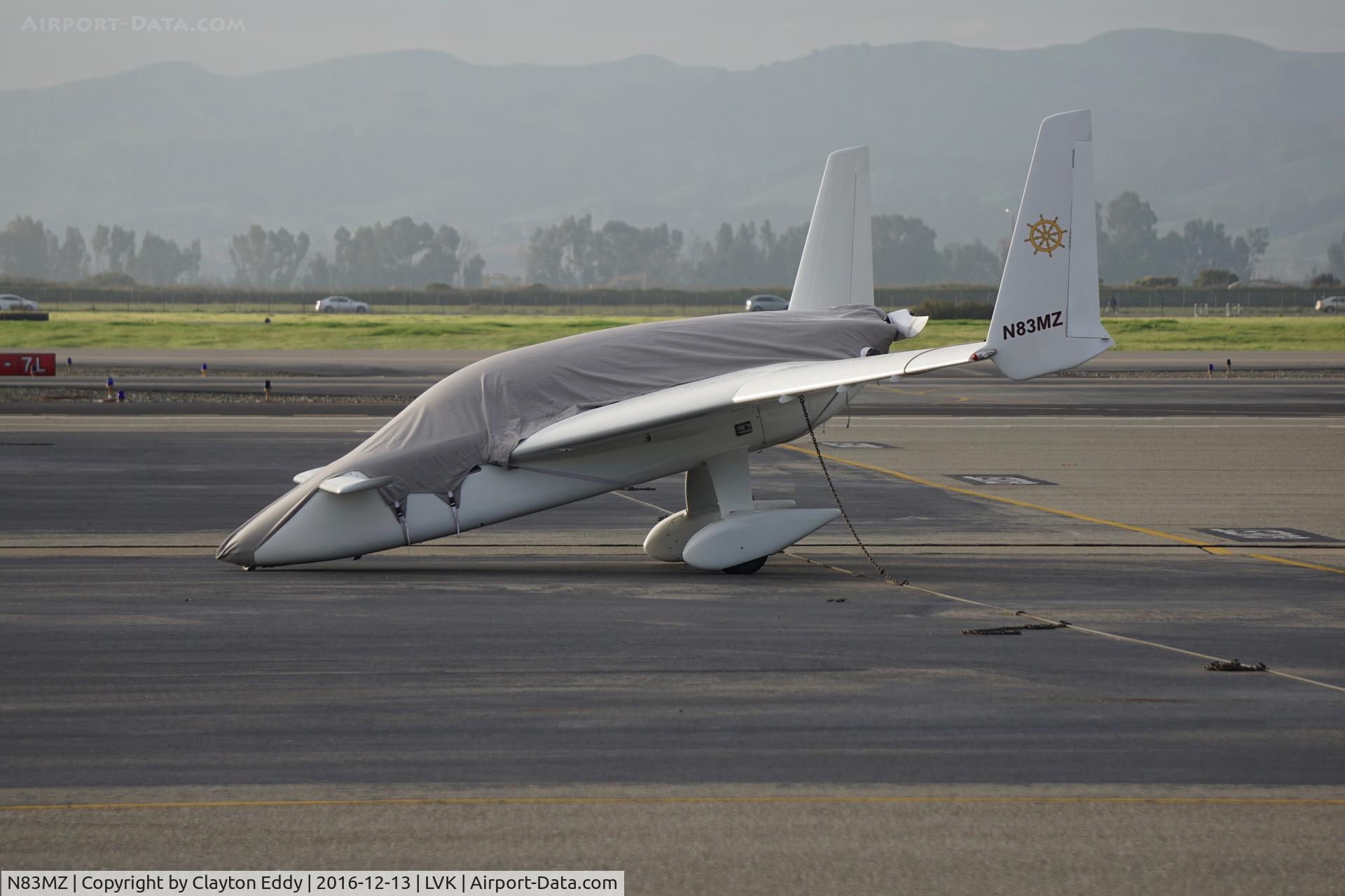 N83MZ, 2002 Co-Z Cozy Mark IV C/N 386, Livermore Airport 2016