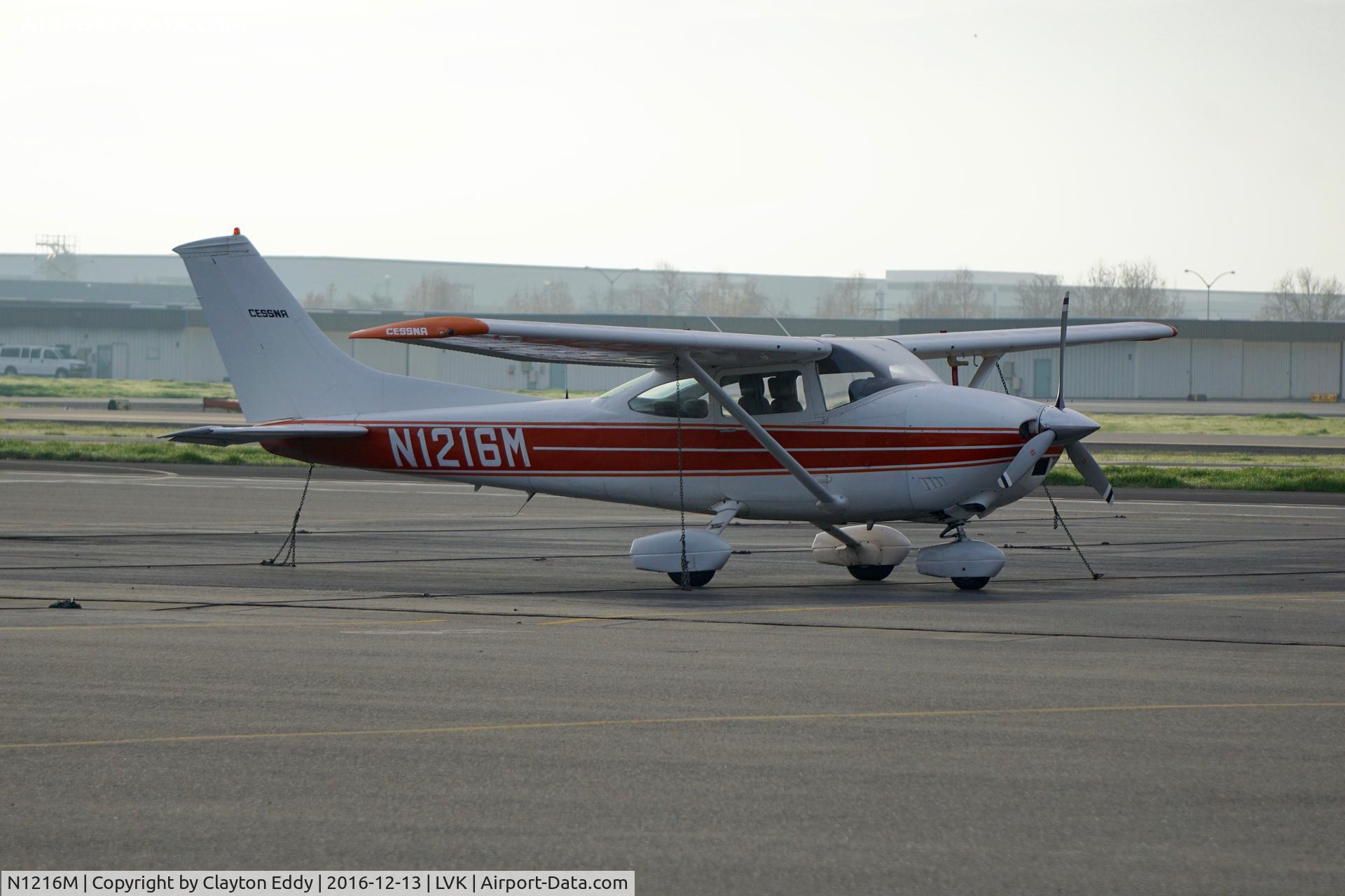 N1216M, 1975 Cessna 182P Skylane C/N 18264245, Livermore Airport 2016