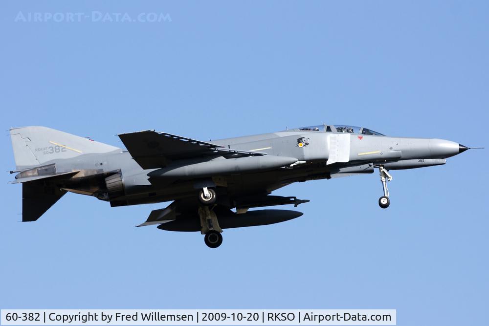60-382, McDonnell Douglas F-4E Phantom II C/N 2809, 
