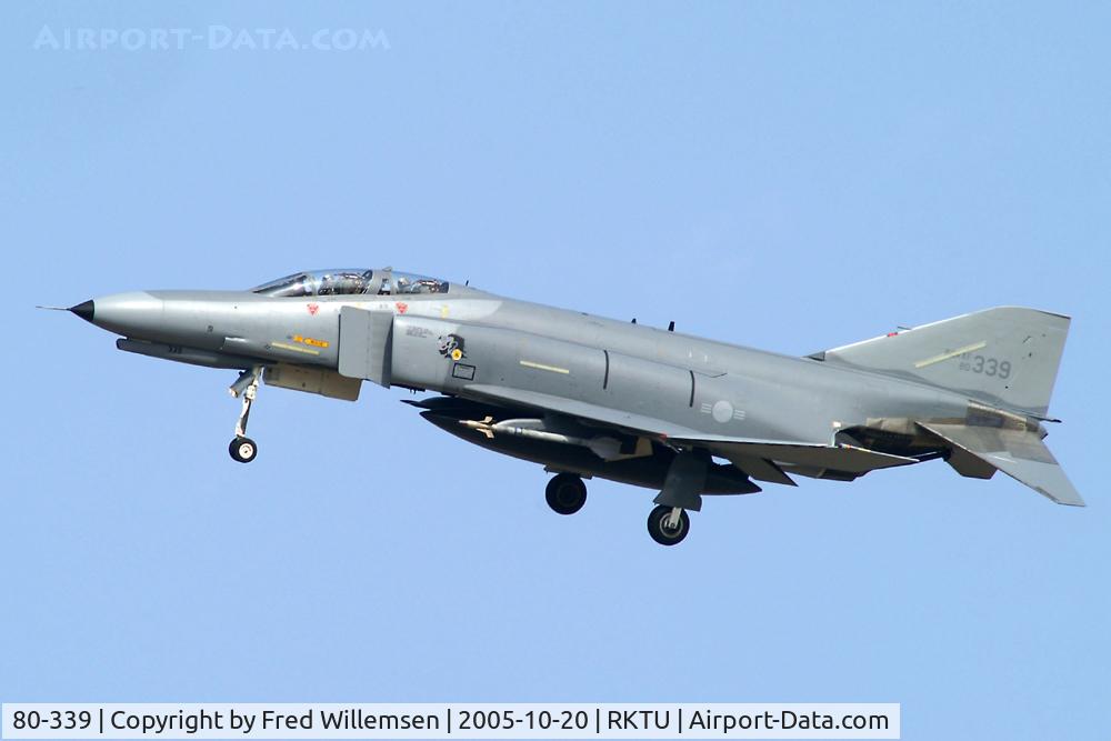 80-339, McDonnell Douglas F-4E Phantom II C/N 3385, 