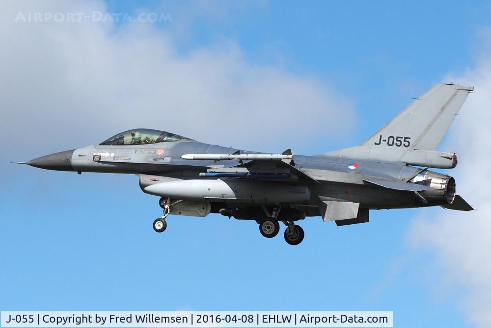J-055, Fokker F-16AM Fighting Falcon C/N 6D-138, 