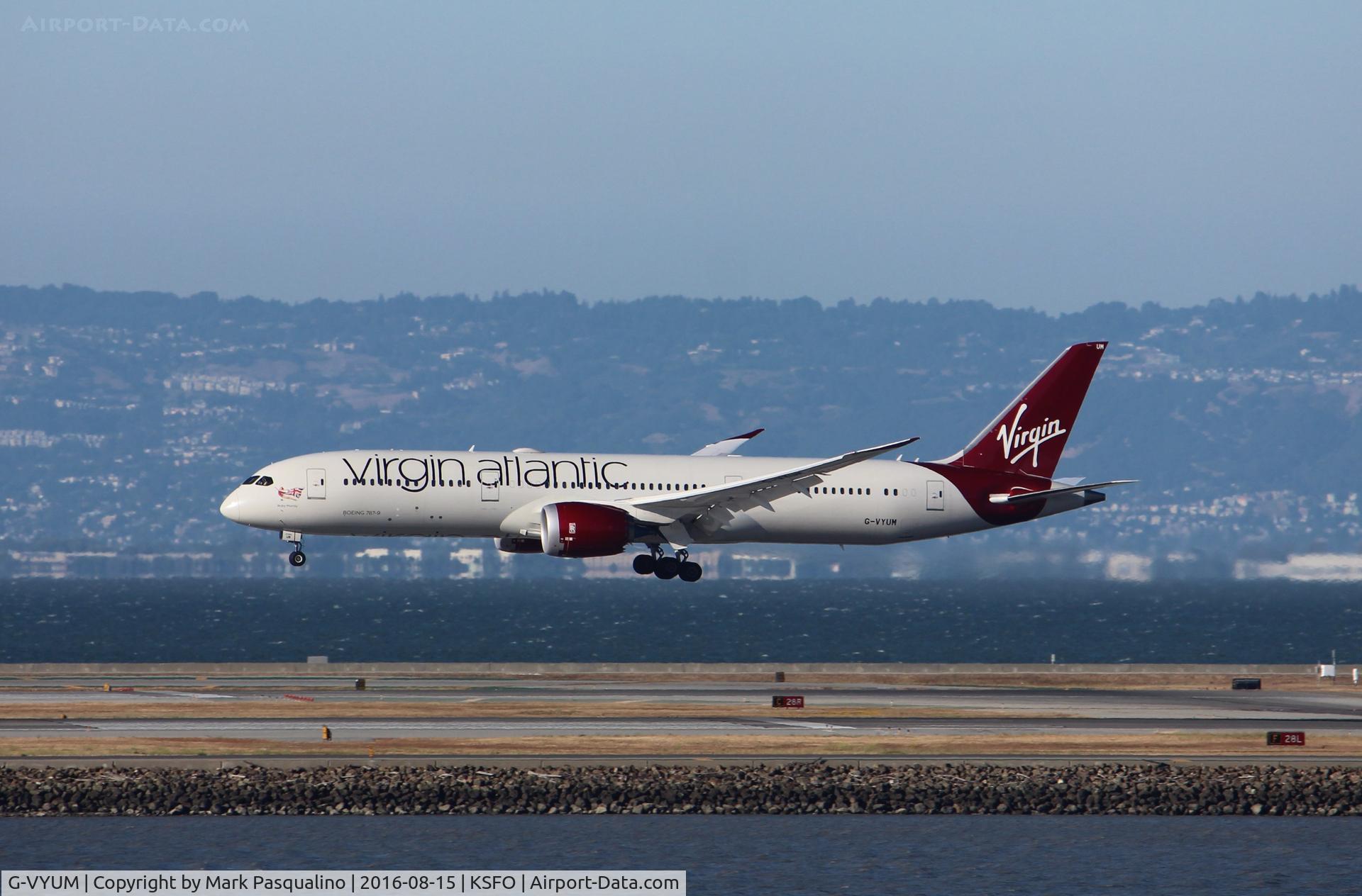 G-VYUM, 2015 Boeing 787-9 Dreamliner Dreamliner C/N 37970, Boeing 787-9