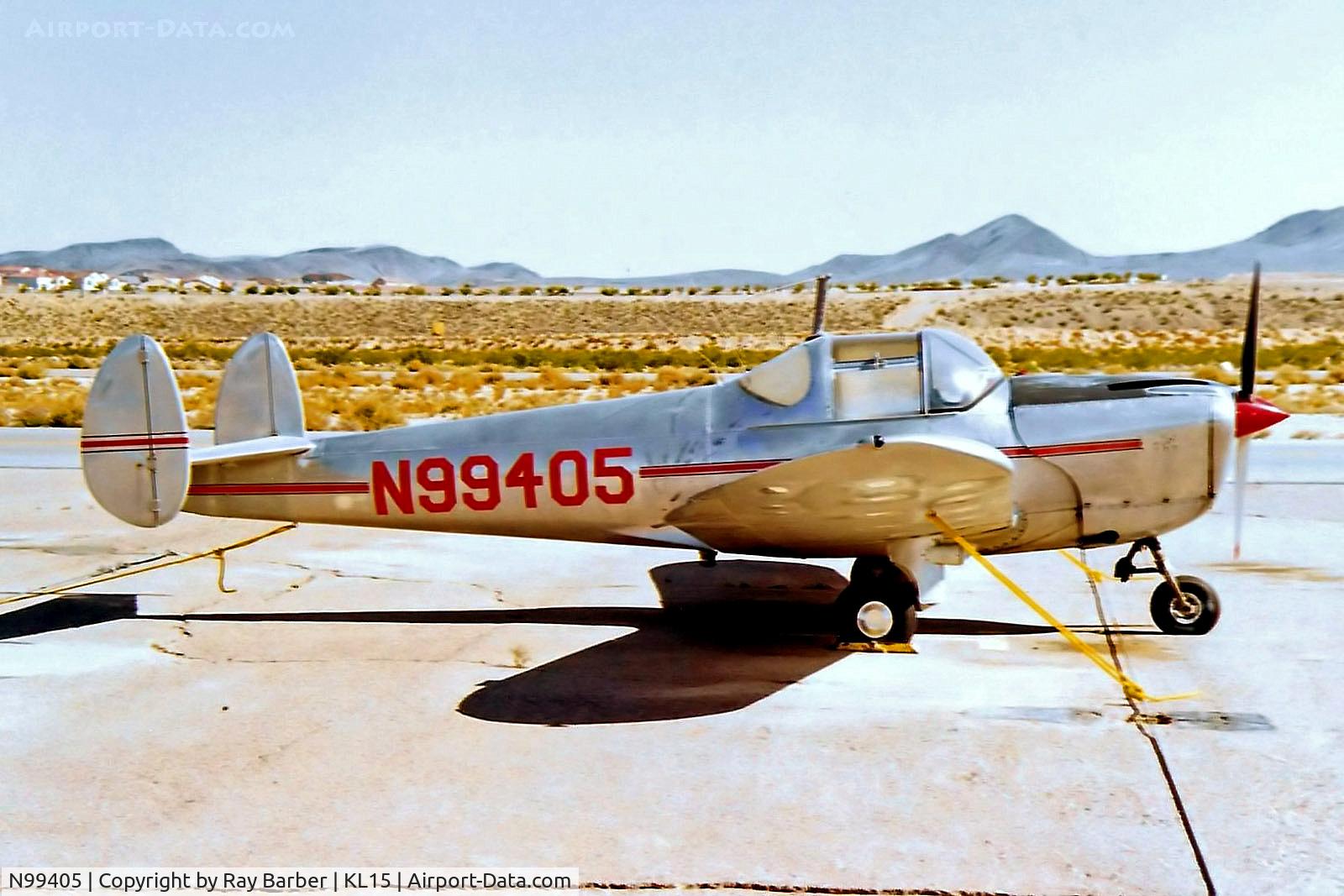 N99405, 1946 Erco 415C Ercoupe C/N 2028, Erco 415C Ercoupe [2028] Las Vegas-Henderson Executive~N 20/10/1998