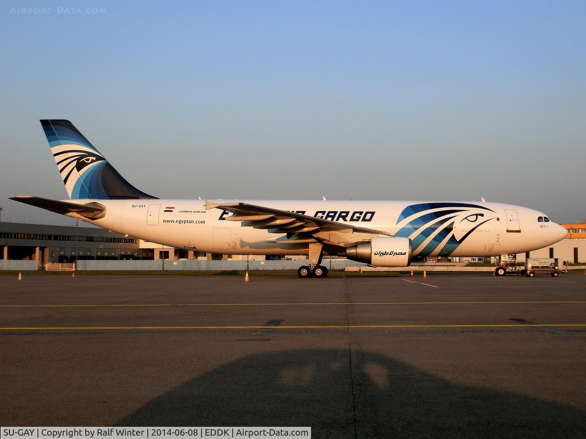 SU-GAY, 1991 Airbus A300B4-622R C/N 607, Airbus A300-622R - Egyptair 'Seti' - SUGAY - 08.06.2014 - CGN