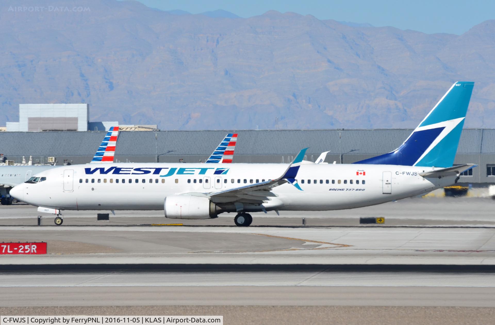 C-FWJS, 2014 Boeing 737-8CT C/N 39076, Westjet B738