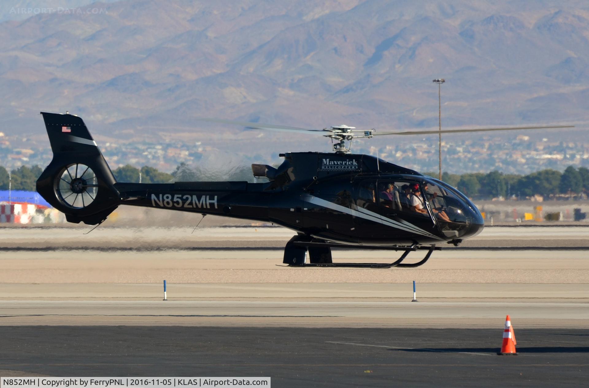 N852MH, 2007 Eurocopter EC-130B-4 (AS-350B-4) C/N 4356, Black Maverick EC130