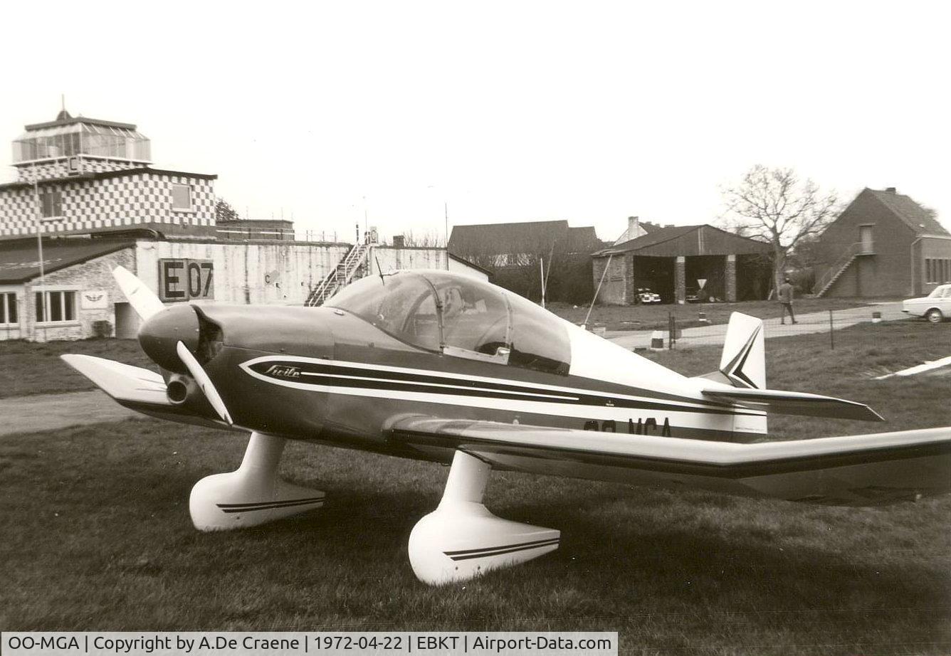 OO-MGA, CEA Jodel DR-1051 Sicile C/N 557, At Wevelgem Airport.