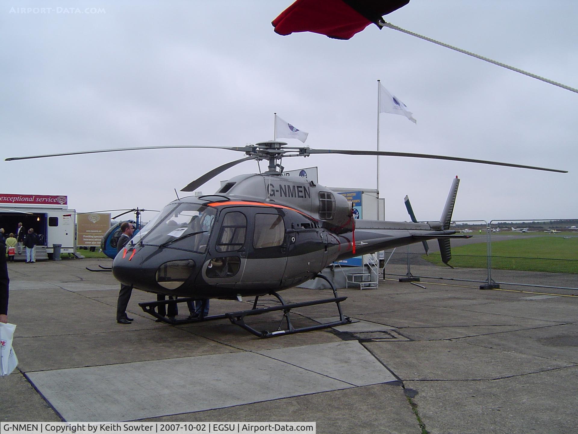 G-NMEN, 2005 Eurocopter AS-355N Ecureuil 2 C/N 5742, Helitech Exibition