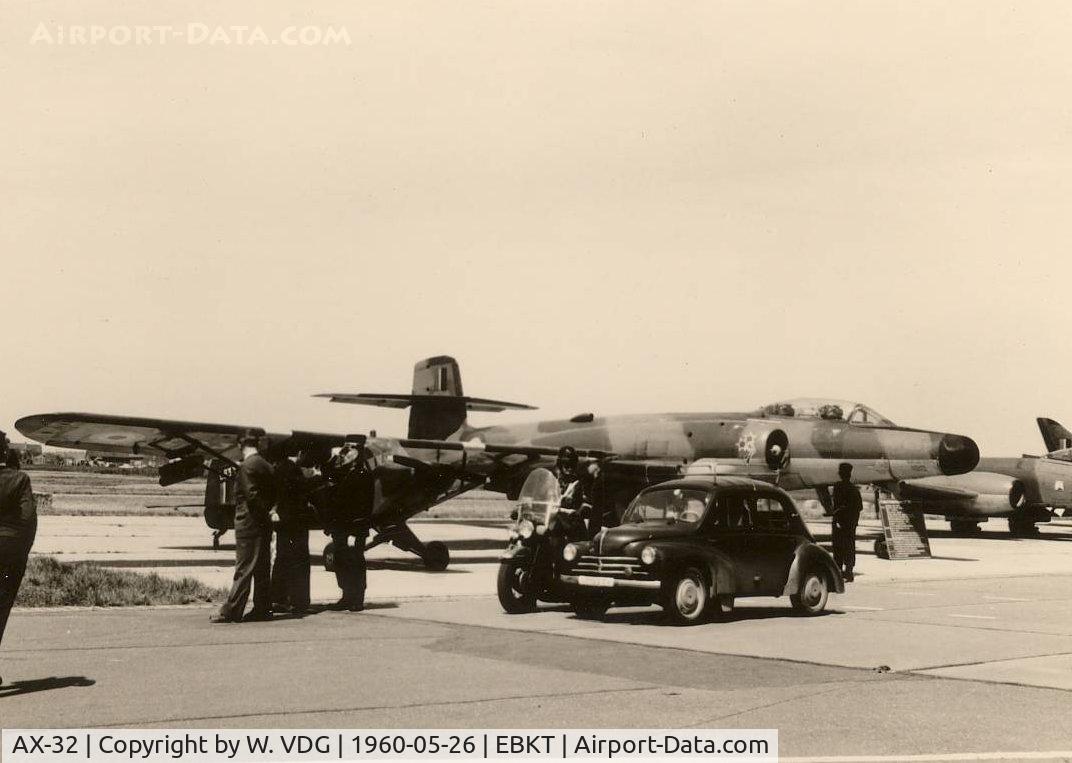 AX-32, 1957 Avro Canada CF-100 Mk.5 Canuck C/N 616, Belgian Air Force airshow at Wevelgem.
