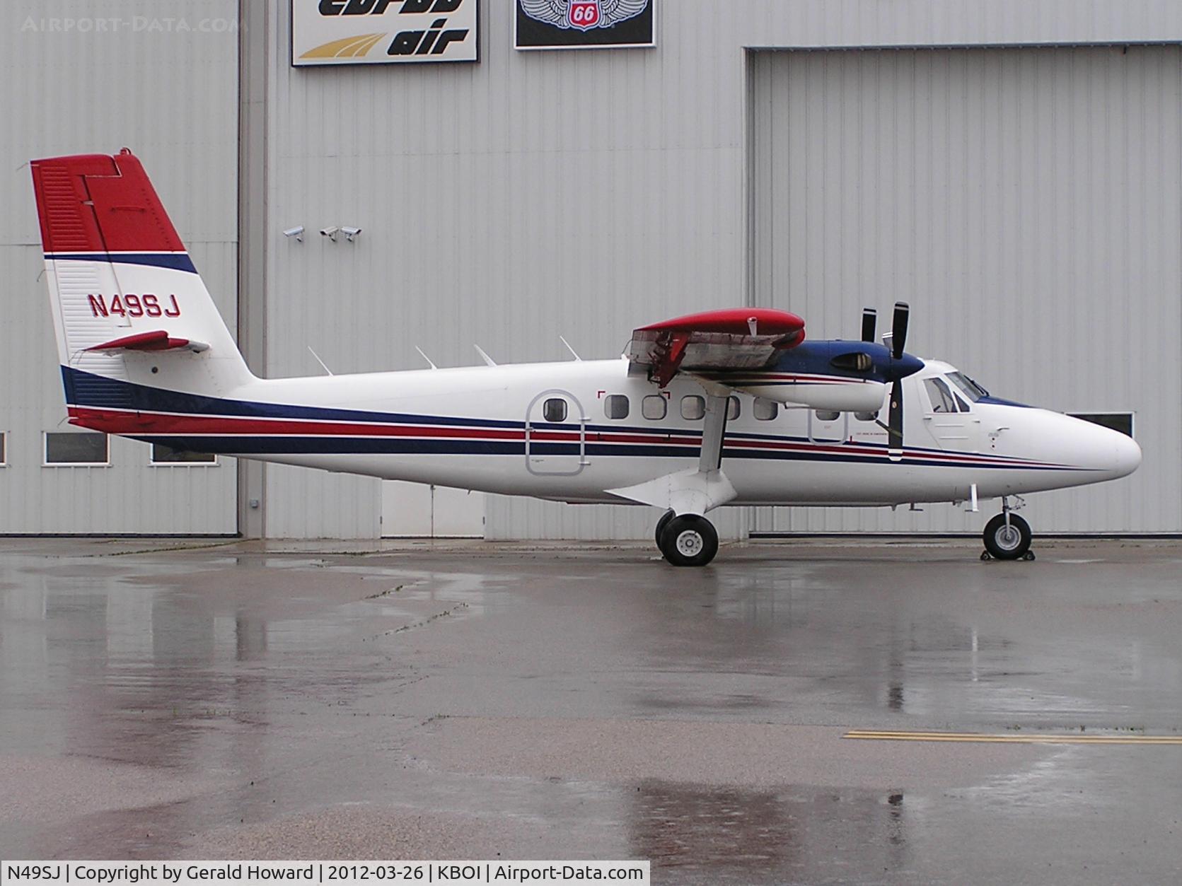 N49SJ, De Havilland Canada DHC-6-300 Twin Otter C/N 423, Smoke jumper aircraft.
