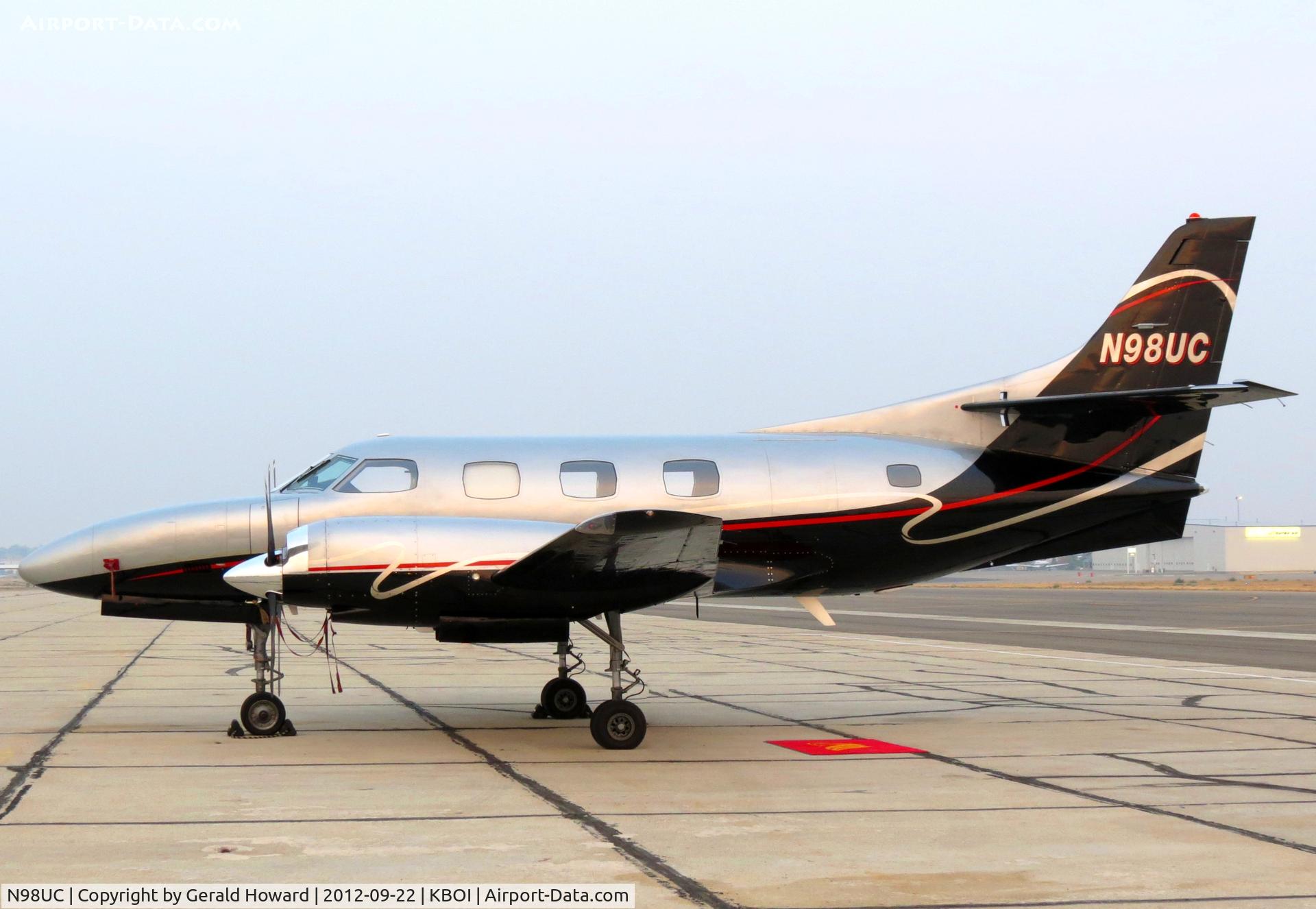 N98UC, 1980 Swearingen SA-226T(B) Merlin IIIB C/N T-378, Fast aircraft.