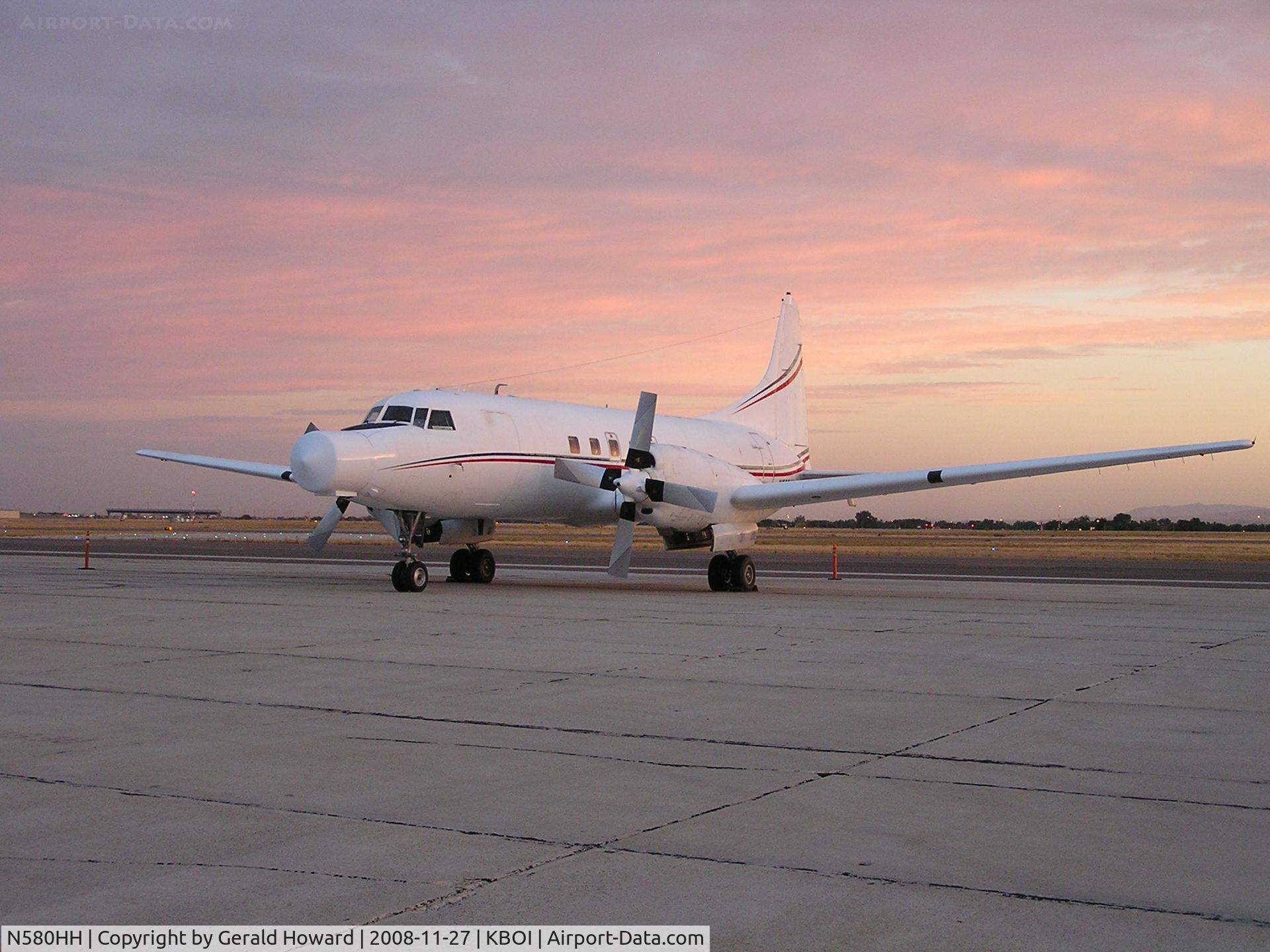 N580HH, 1958 Convair 440 Metropolitan C/N 500, Research aircraft.
