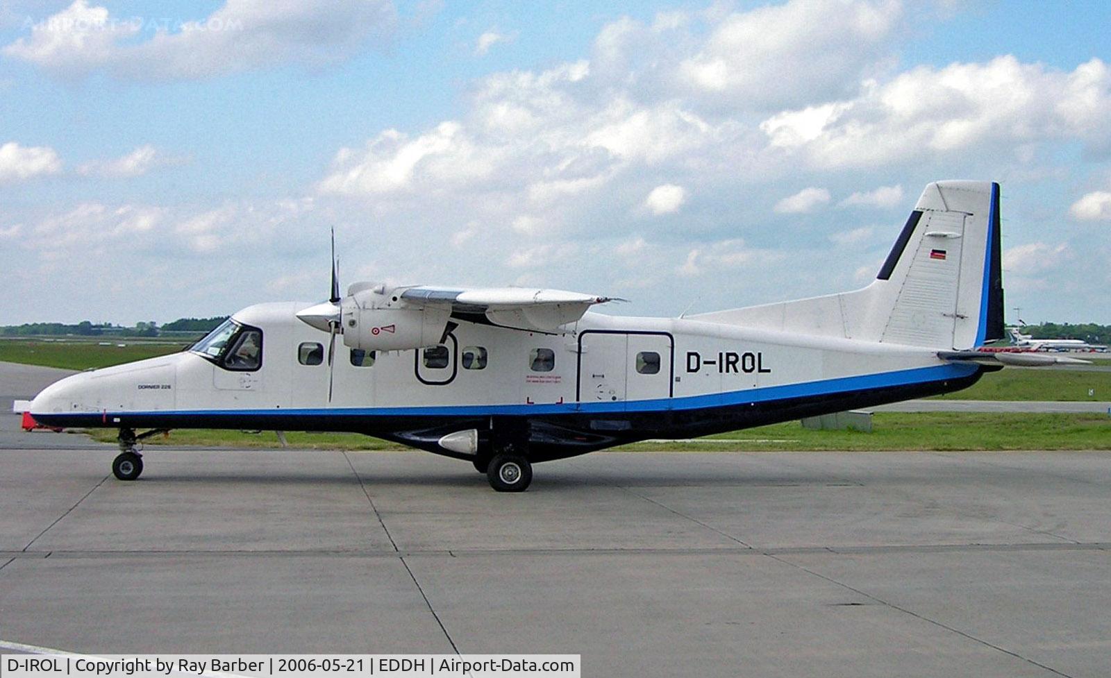 D-IROL, 1982 Dornier 228-100 C/N 7003, Dornier Do.228-100 [7003] (Business Wings) Hamburg-Fuhlsbuettel~D 21/05/2006. Seen here in earlier scheme.