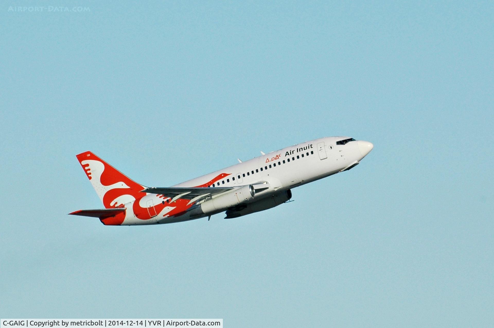 C-GAIG, 1979 Boeing 737-2S2C C/N 21928, Departure to Edmonton.