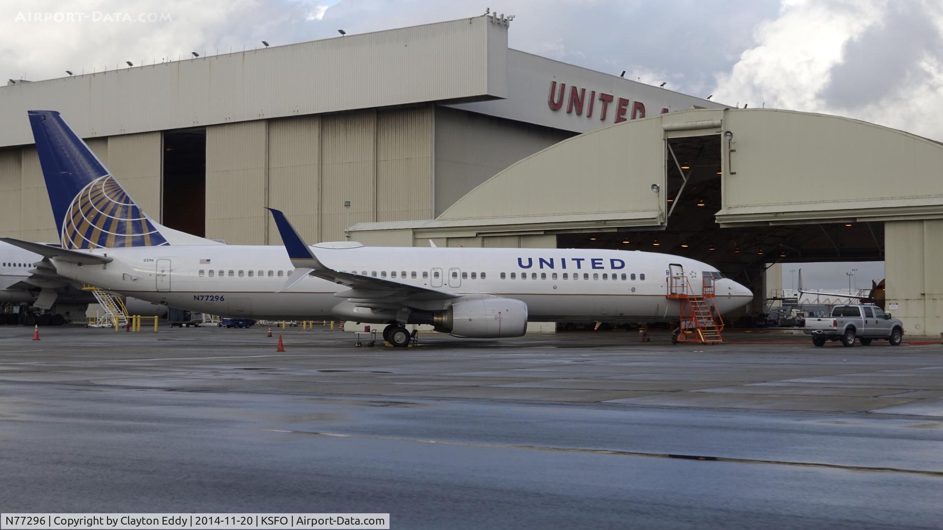 N77296, 2005 Boeing 737-824 C/N 34002, SFO 2014