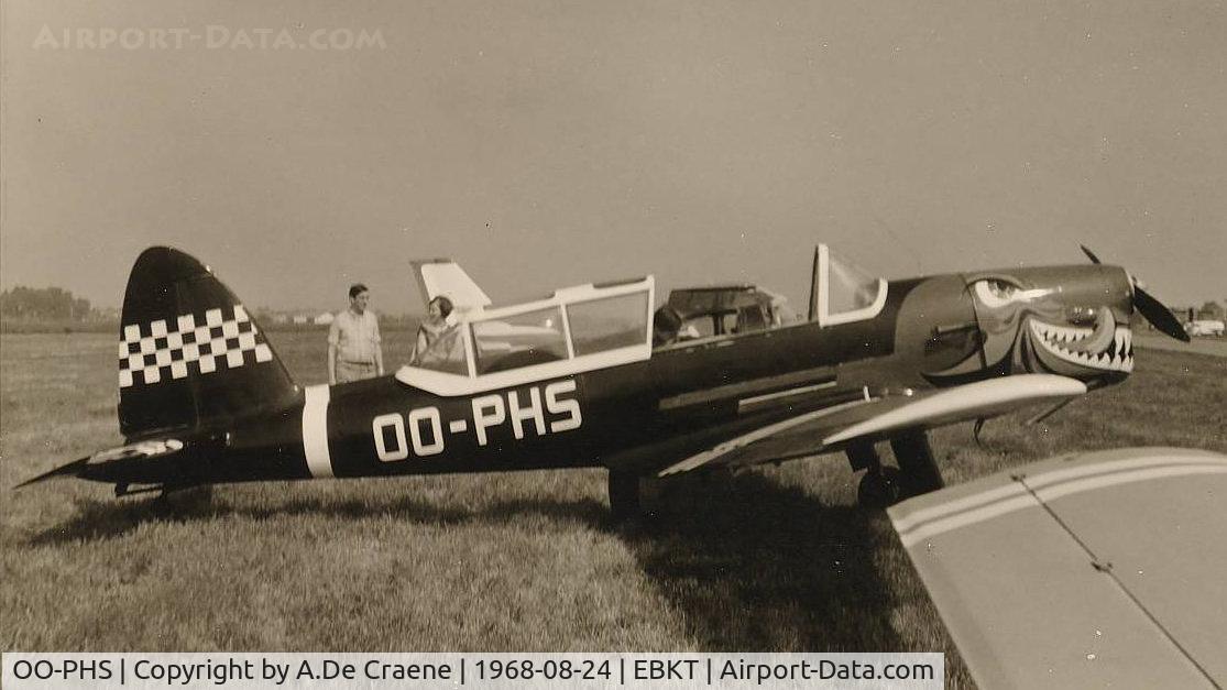 OO-PHS, De Havilland Canada DHC-1 Chipmunk T.10 C/N CCF.19, During an Airshow at Wevelgem.