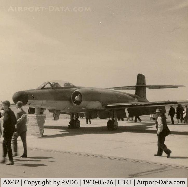 AX-32, 1957 Avro Canada CF-100 Mk.5 Canuck C/N 616, BAF Airshow at Wevelgem.