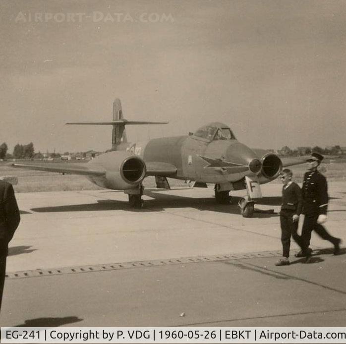 EG-241, 1953 Gloster Meteor F.8 C/N M18, Meteor F.8 at Wevelgem ( BAF Airshow ).
