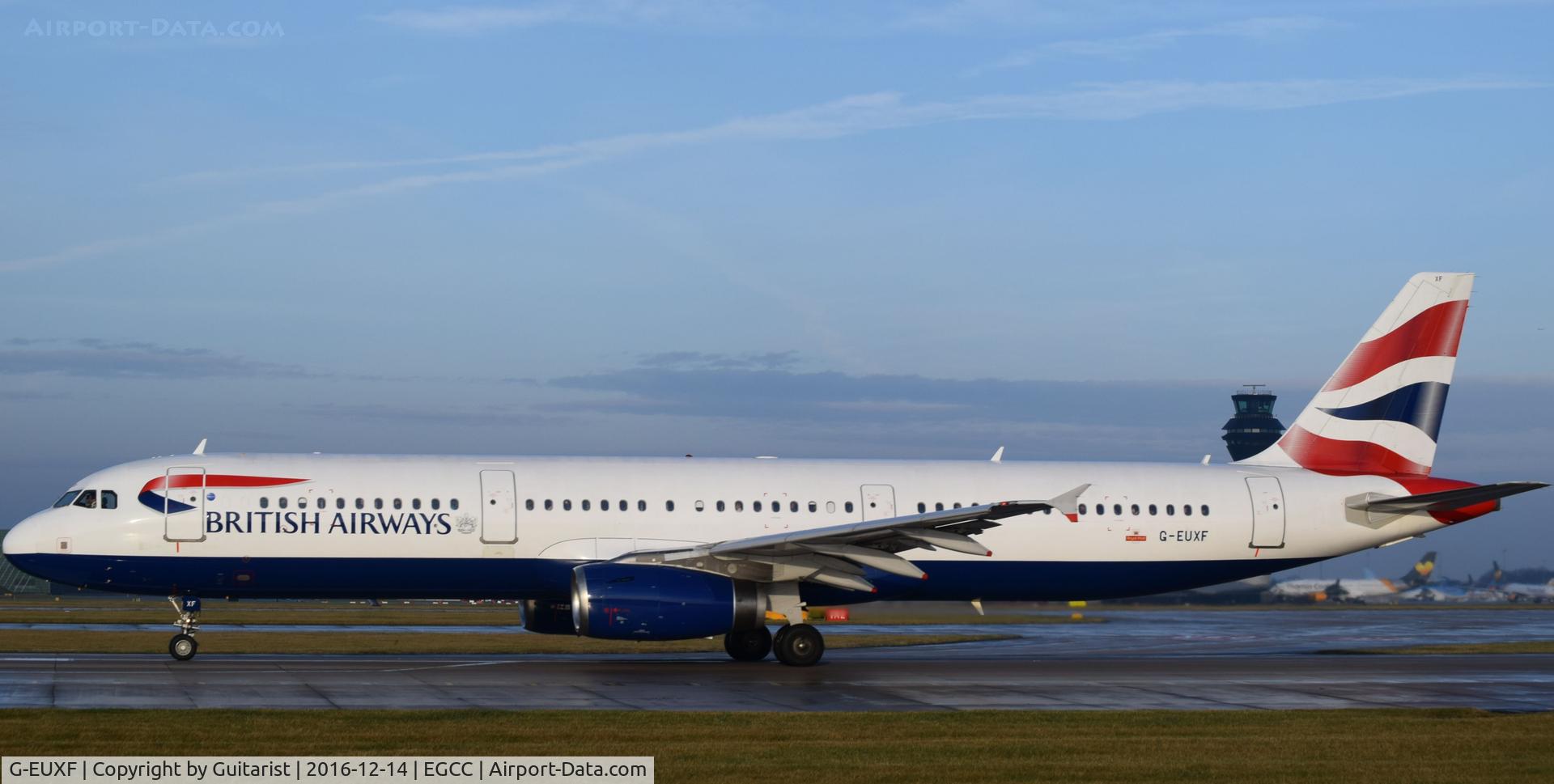 G-EUXF, 2004 Airbus A321-231 C/N 2324, At Manchester