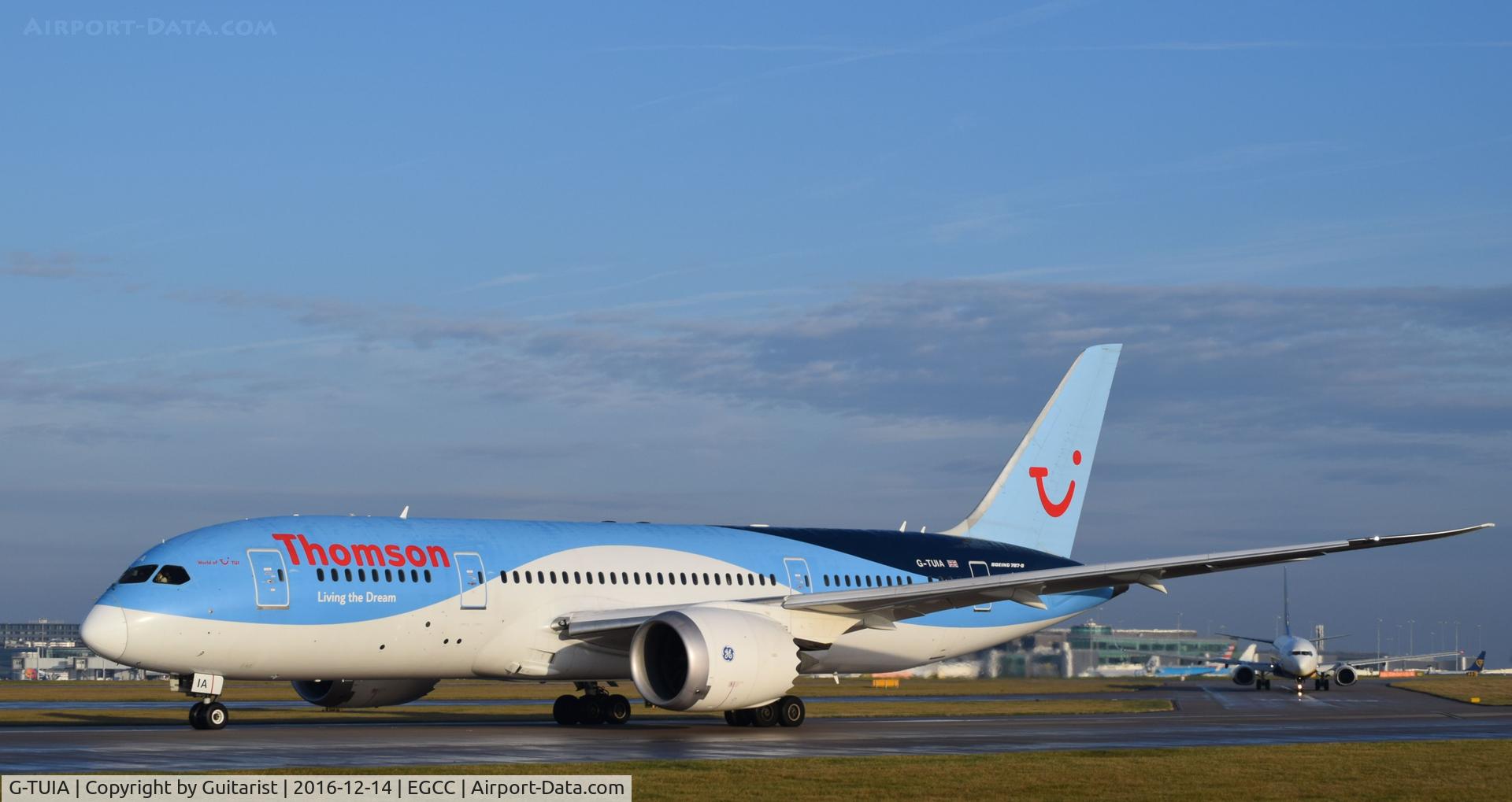 G-TUIA, 2013 Boeing 787-8 Dreamliner C/N 34422, At Manchester