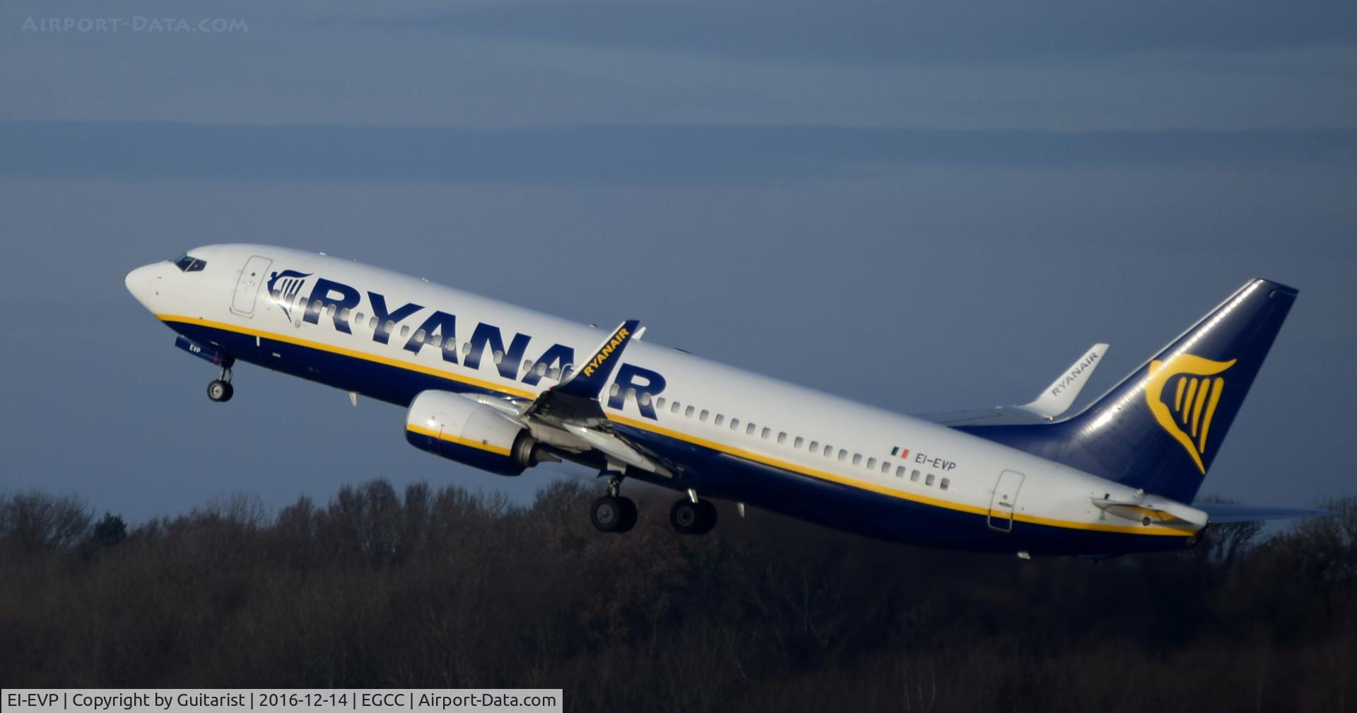 EI-EVP, 2012 Boeing 737-8AS C/N 40293, At Manchester