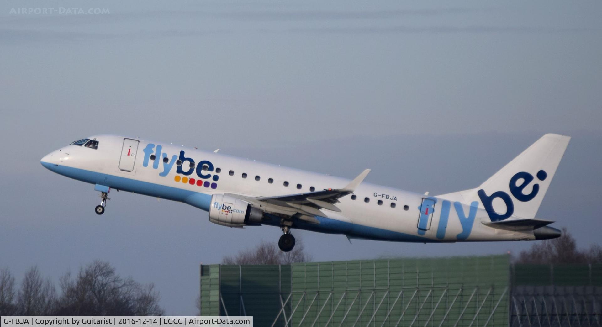 G-FBJA, 2011 Embraer 175STD (ERJ-170-200) C/N 17000326, At Manchester