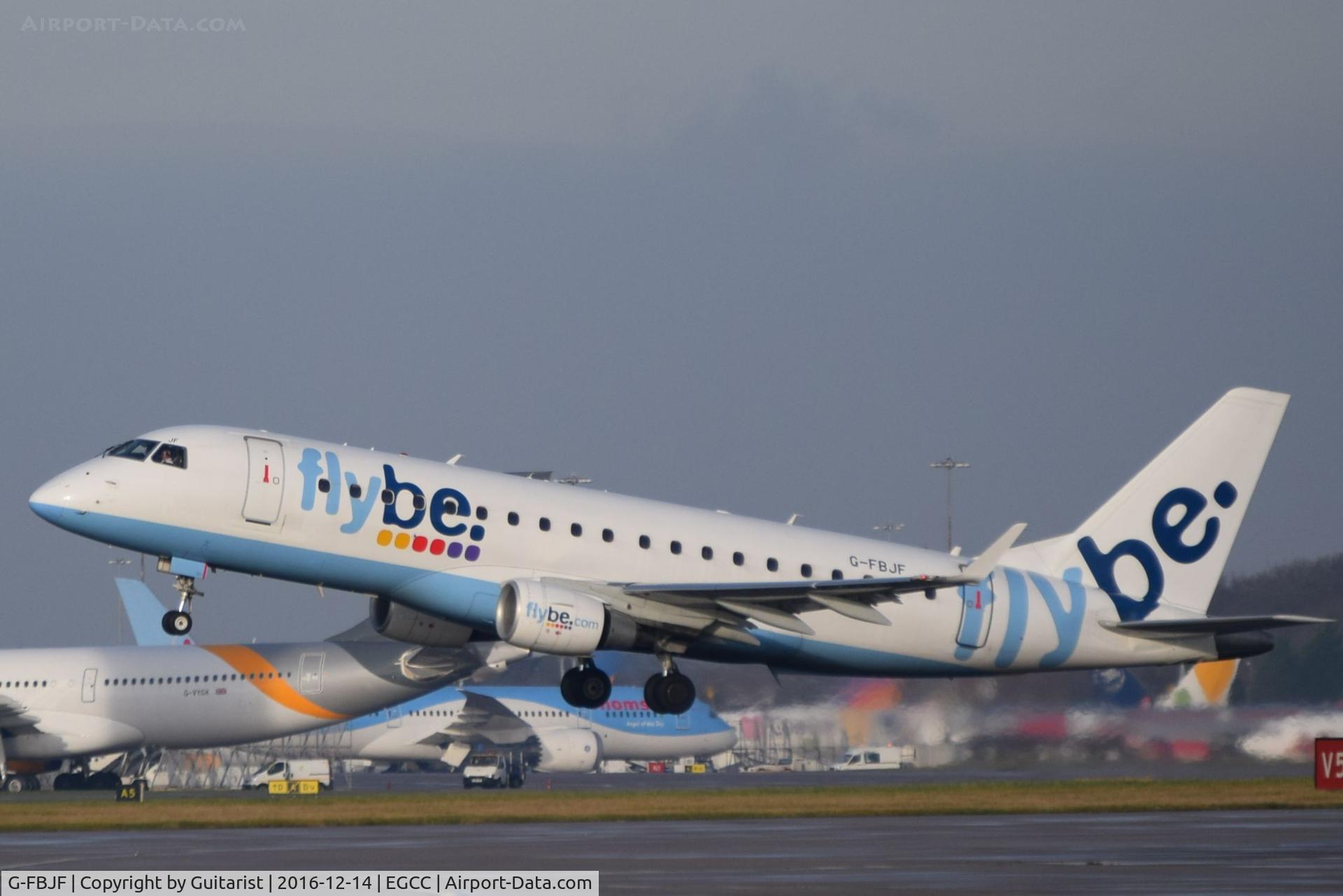 G-FBJF, 2012 Embraer 175STD (ERJ-170-200) C/N 17000341, At Manchester