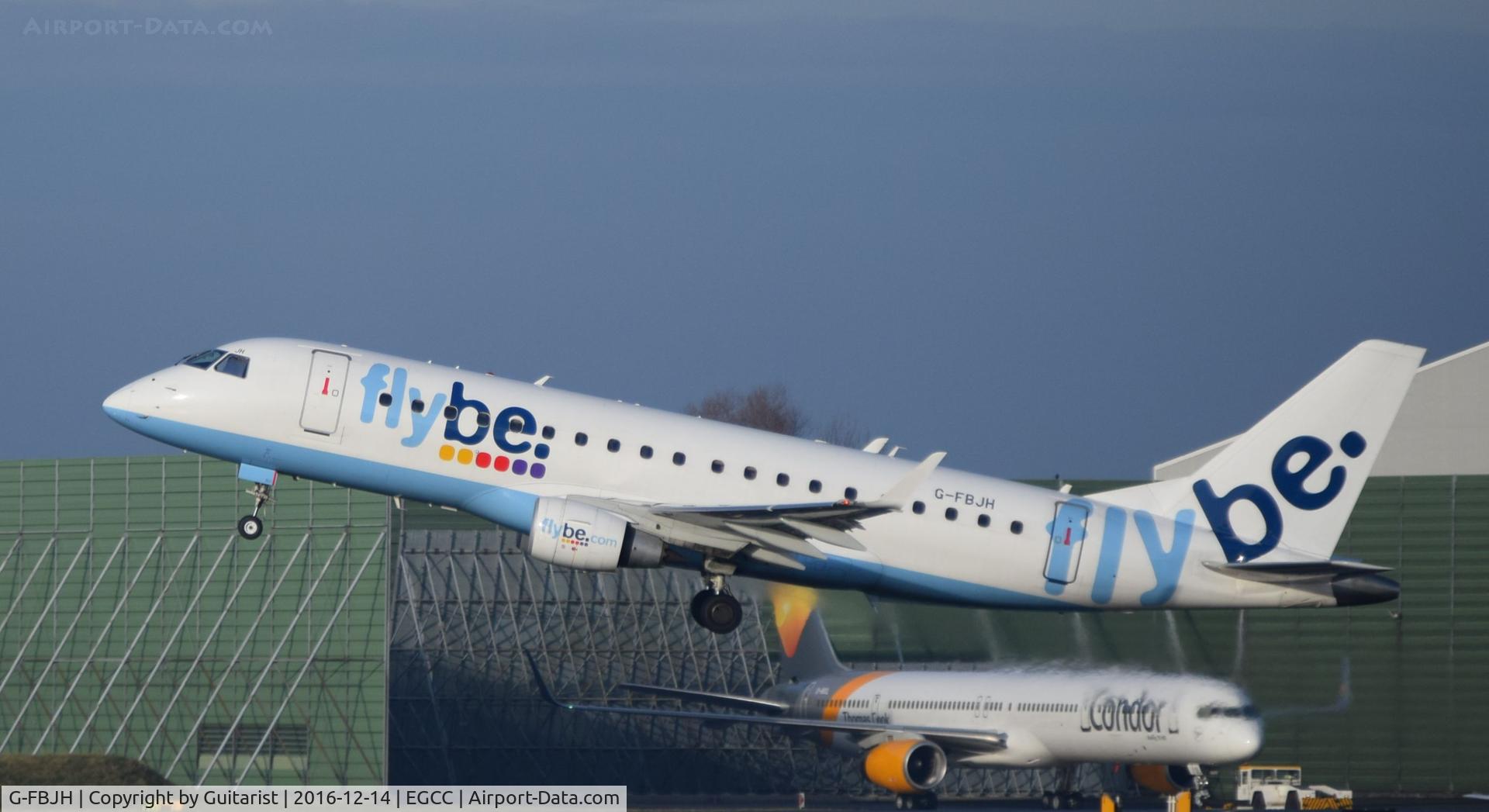 G-FBJH, 2012 Embraer 175STD (ERJ-170-200) C/N 17000351, At Manchester