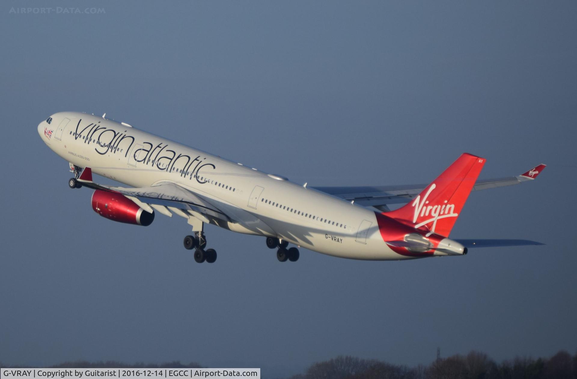 G-VRAY, 2012 Airbus A330-343X C/N 1296, At Manchester
