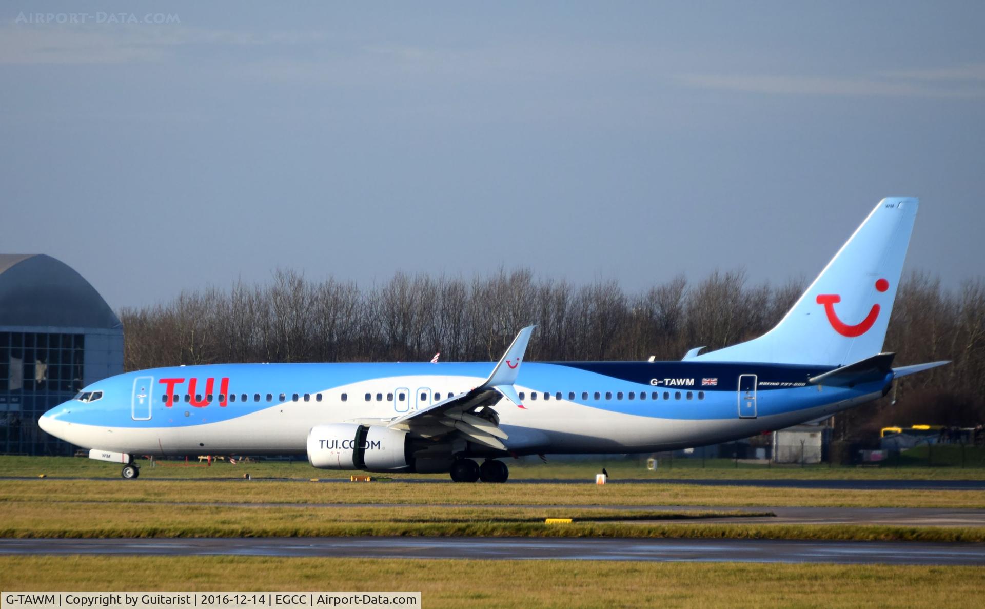 G-TAWM, 2013 Boeing 737-8K5 C/N 37249, At Manchester