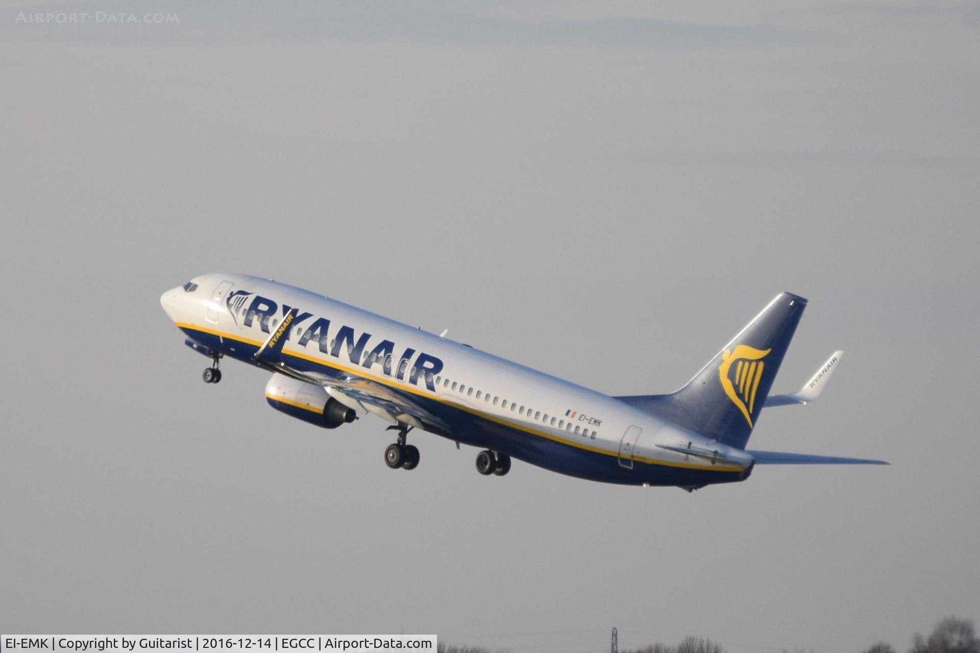 EI-EMK, 2010 Boeing 737-8AS C/N 38512, At Manchester