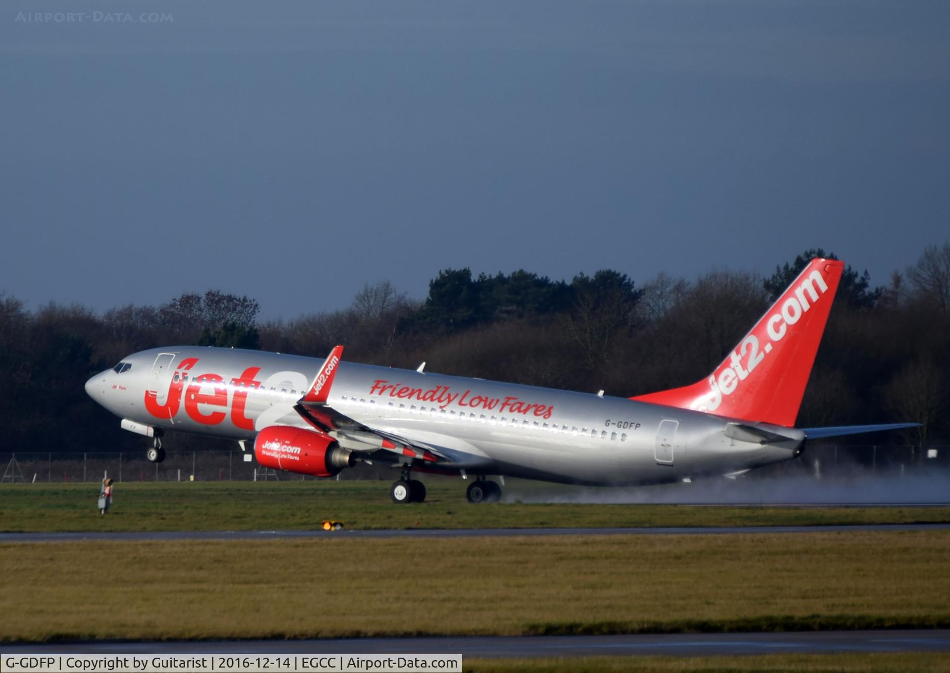 G-GDFP, 1998 Boeing 737-8Z9 C/N 28177, At Manchester
