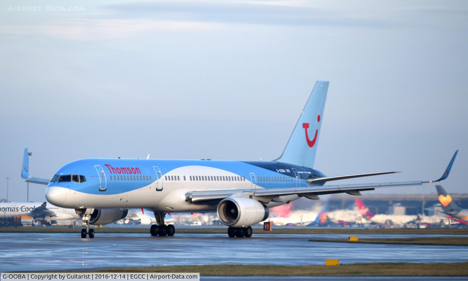 G-OOBA, 2000 Boeing 757-28A C/N 32446, At Manchester