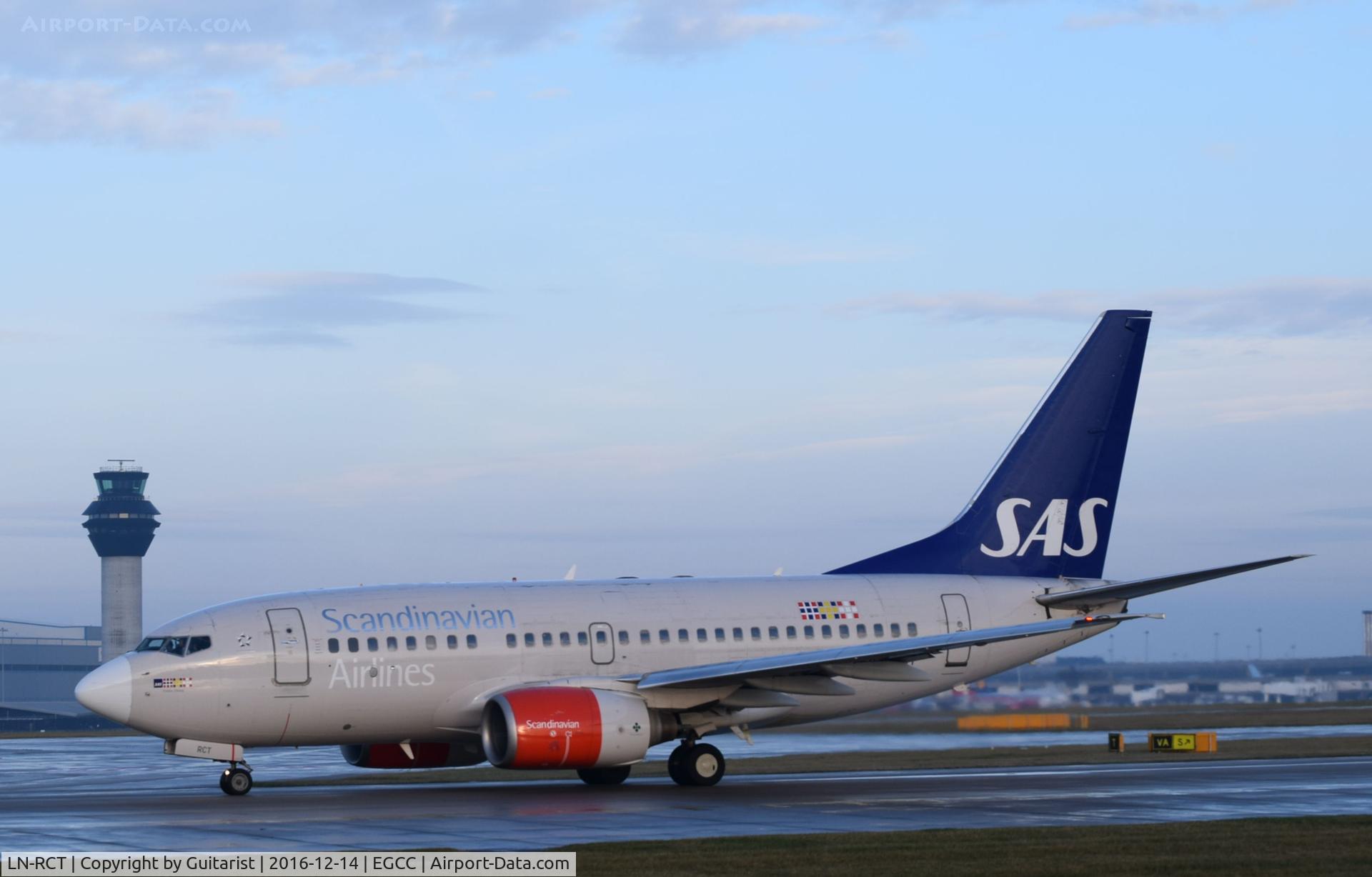 LN-RCT, 1999 Boeing 737-683 C/N 30189, At Manchester